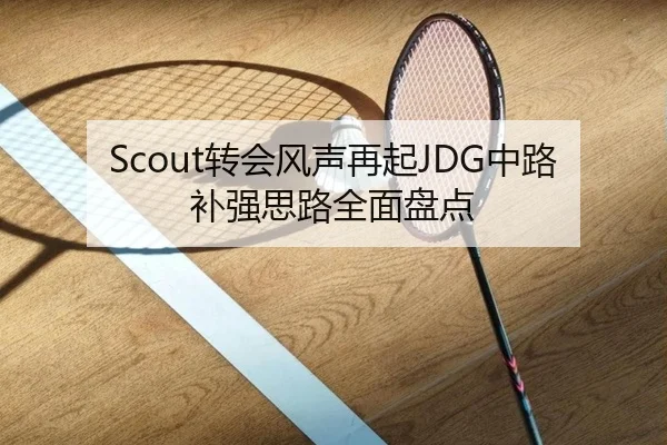 Scout转会风声再起JDG中路补强思路全面盘点